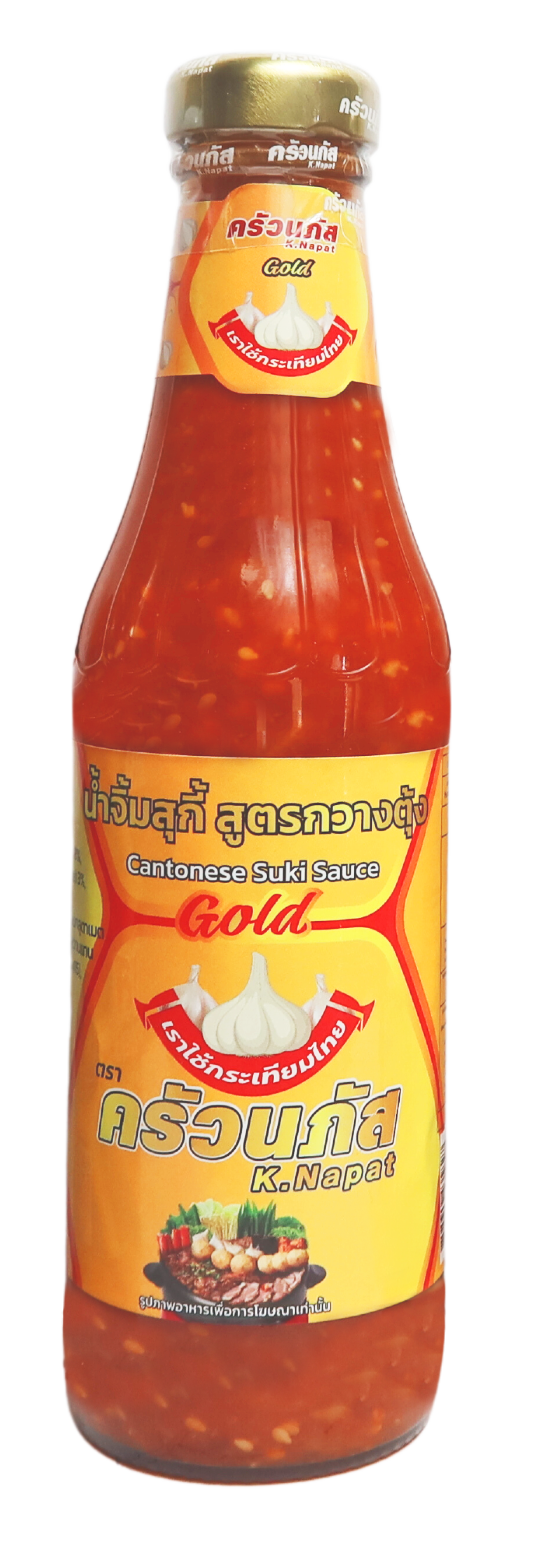 Kruanapat Cantonese Suki Sauce (Glass Bottle) 330g x 24 Bottles